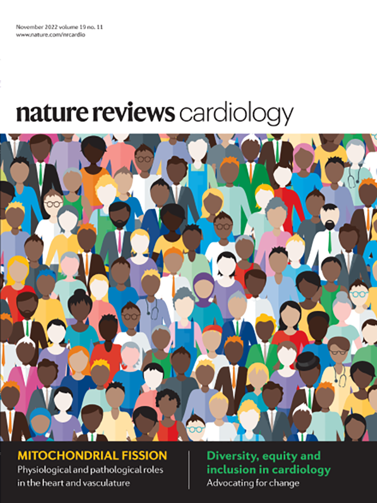 Обложка Nature Reviews Cardiology