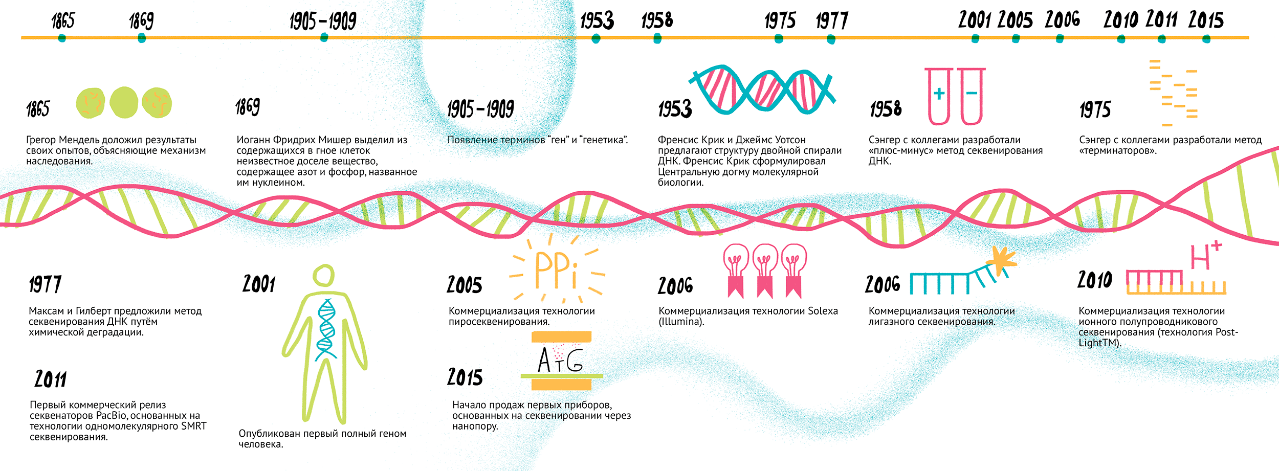 История геномных исследований