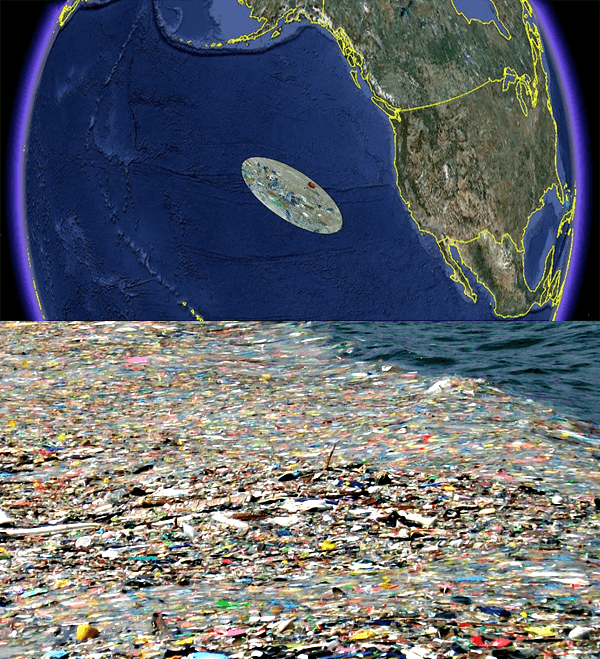 Большое тихоокеанское мусорное пятно