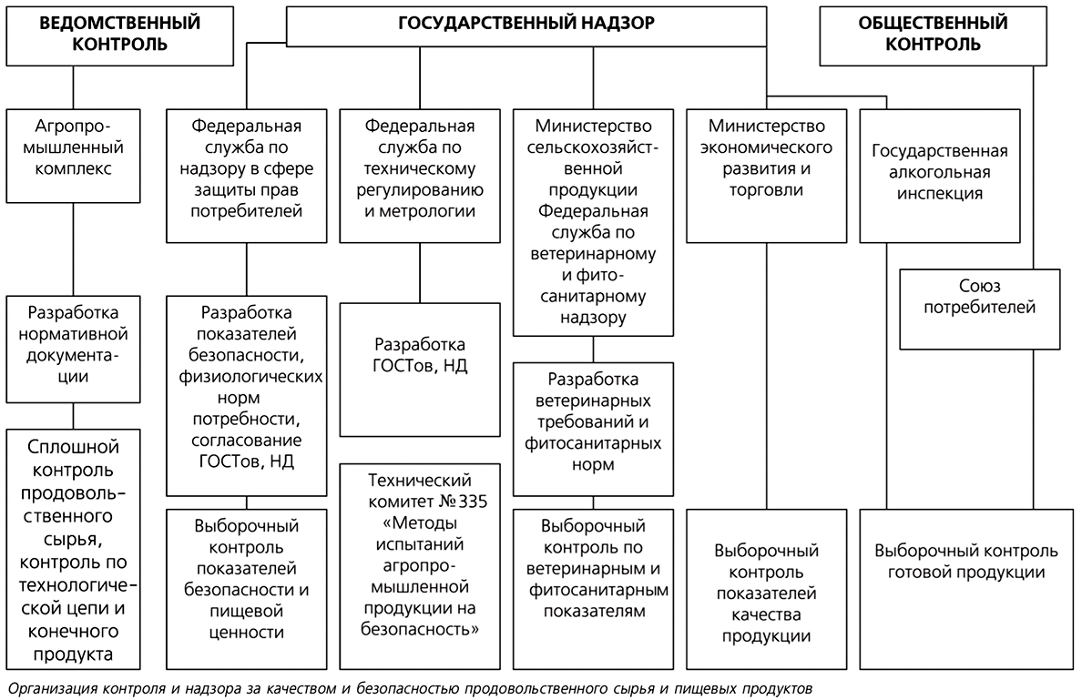 Организация контроля и надзора в России
