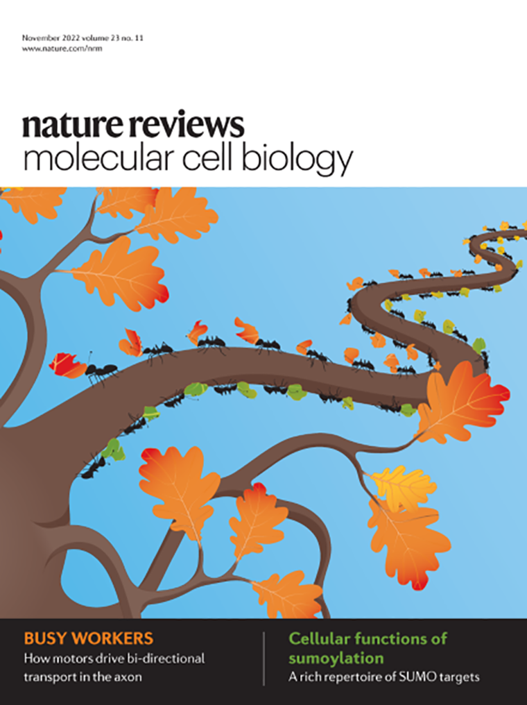 Обложка Nature Molecular Cell Biology