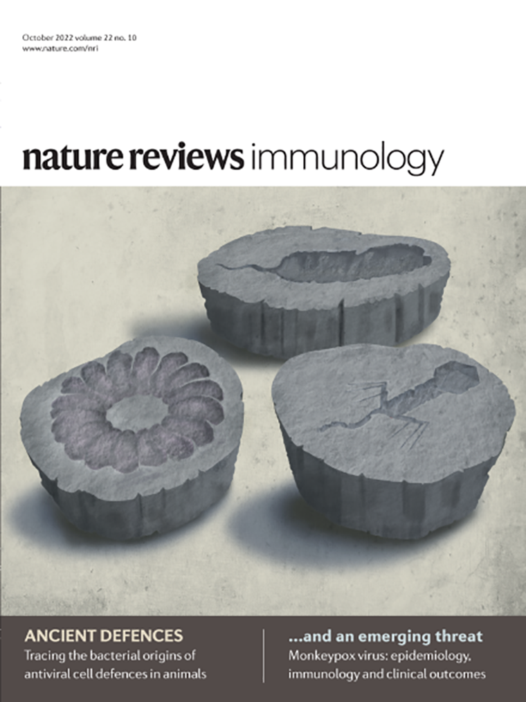Обложка Nature Reviews Immunology