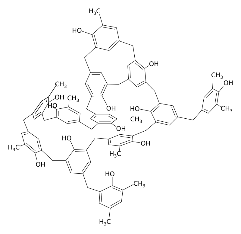 Химическая структура бакелита