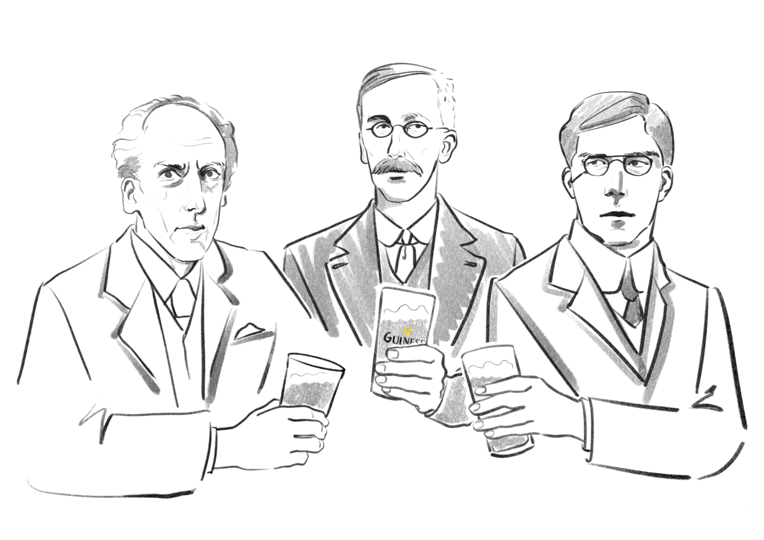 Три основателя современной биостатистики