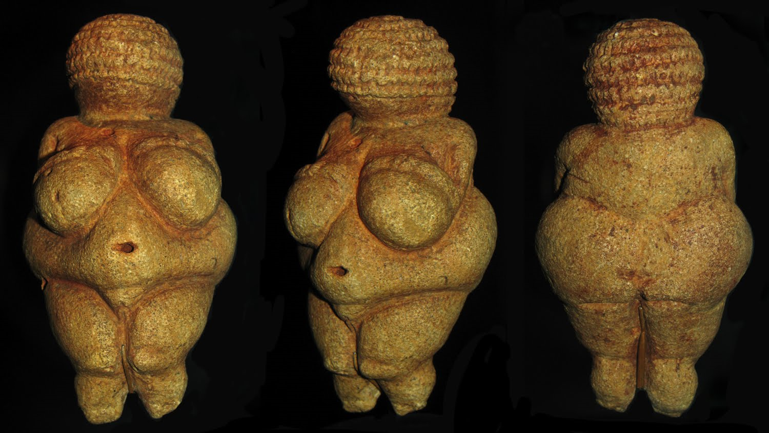 Венера Виллендорфская — пример статуэтки Палеолитической Венеры, изображающей женщину