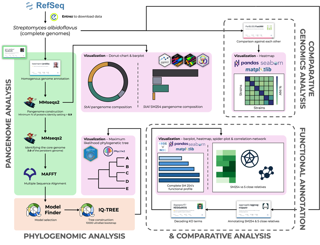 Пайплайн биоинформатического анализа, использованный в исследовании
