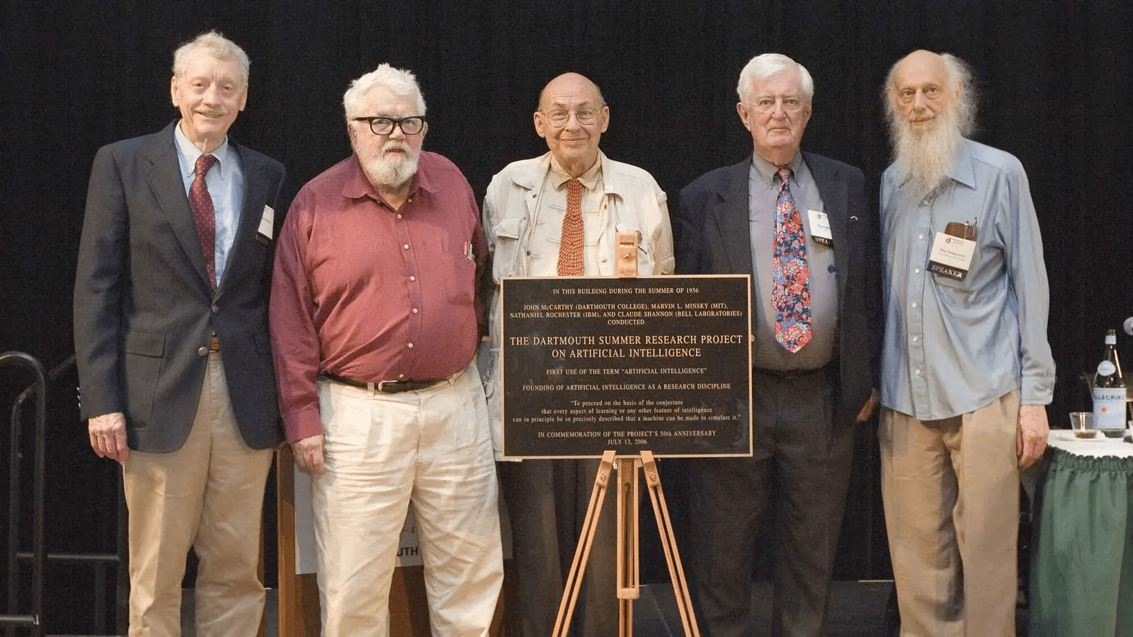 Тренчард Мор, Джон Маккарти, Марвин Мински, Оливер Селфридж и Рэй Соломонофф