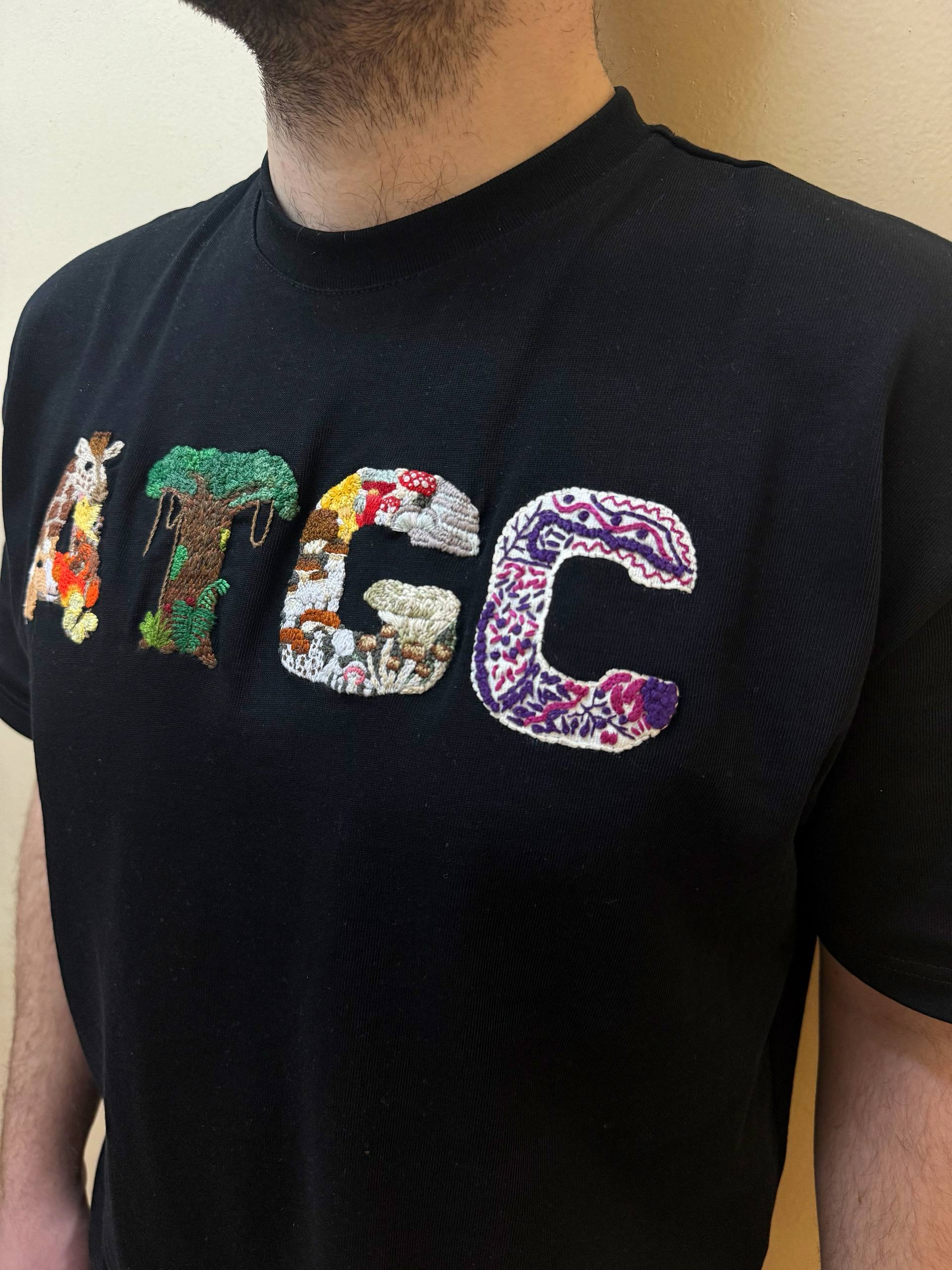 Футболка на владельце