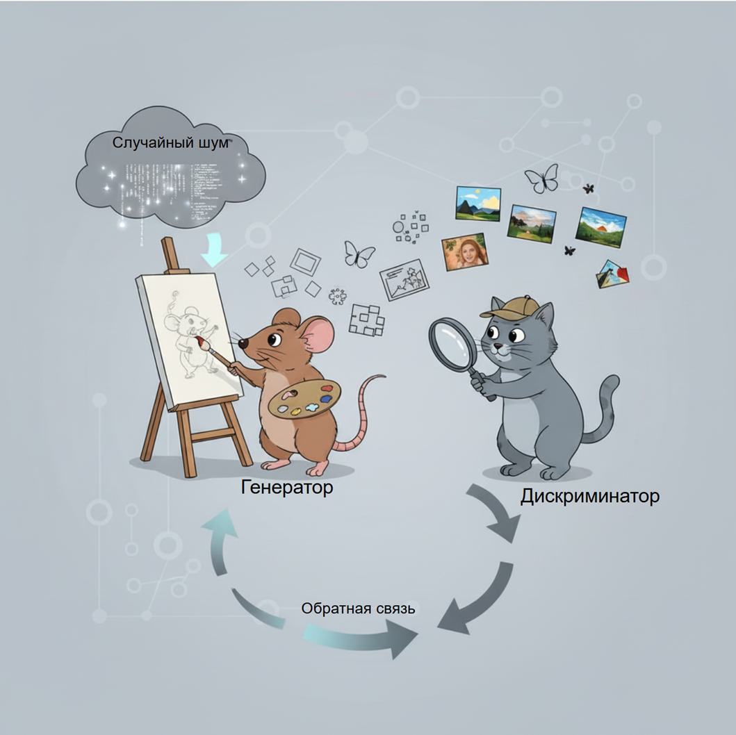 Архитектура GAN
