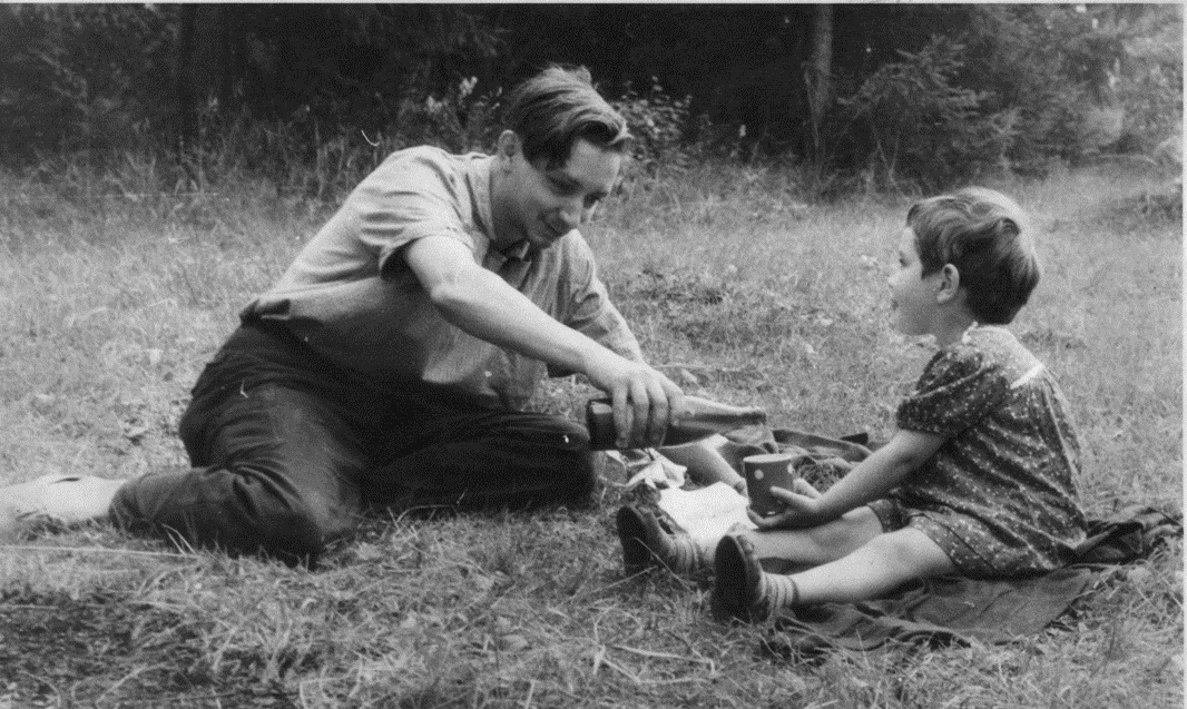 Георгий Георгиев с дочерью Софией