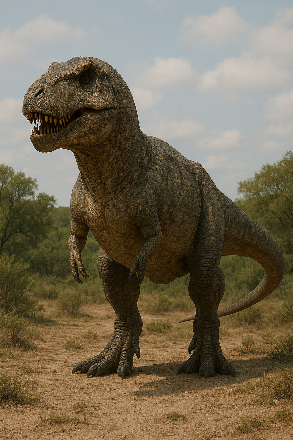 Тираннозавр рекс, сгенерированный ChatGPT