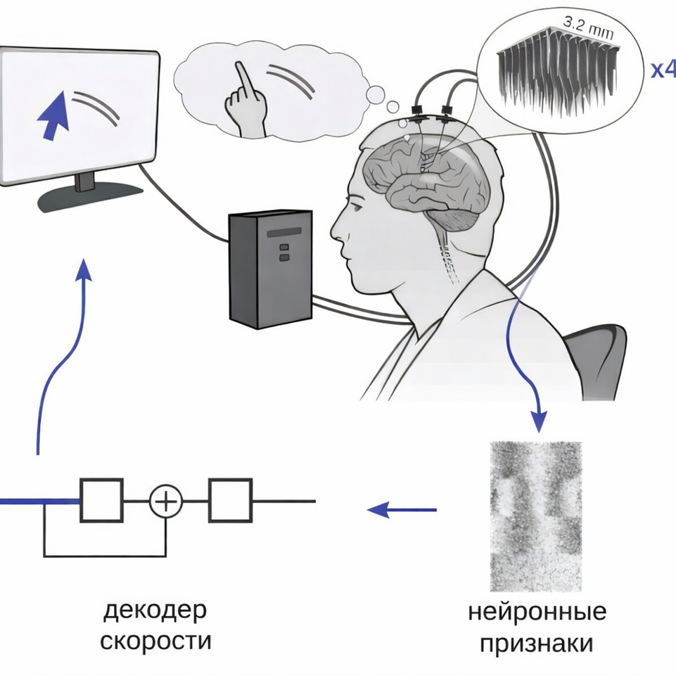 Управление курсором силой мысли