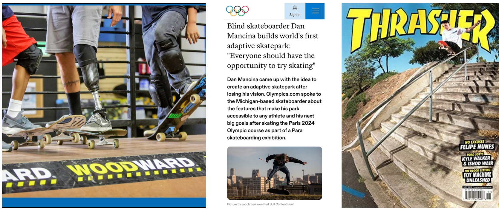 Примеры инклюзивного скейтбординга