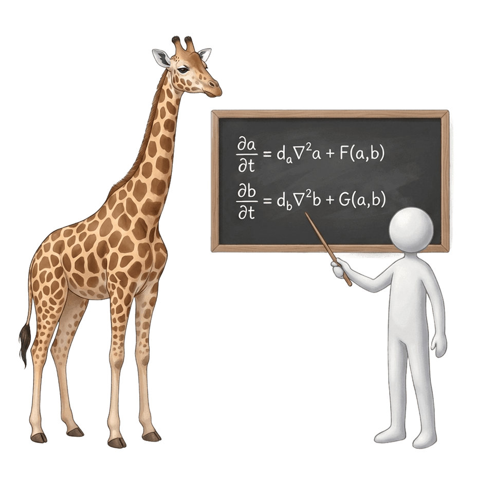 Как природа «рисует» пятна?