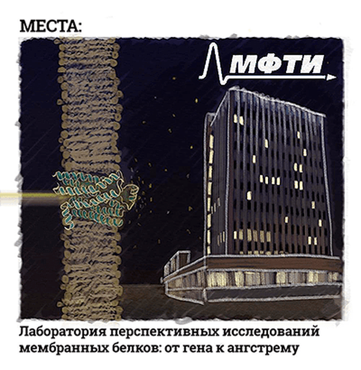 Лаборатория перспективных исследований мембранных белков: от гена к ангстрему