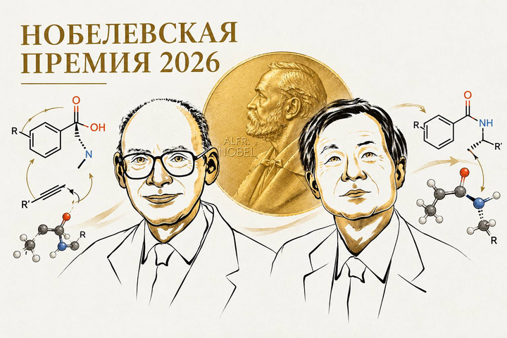 Нобелевская премия по химии 2026: как молекулы научились выбирать сторону