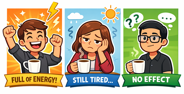 Кофейный парадокс: почему кофе действует не на всех?