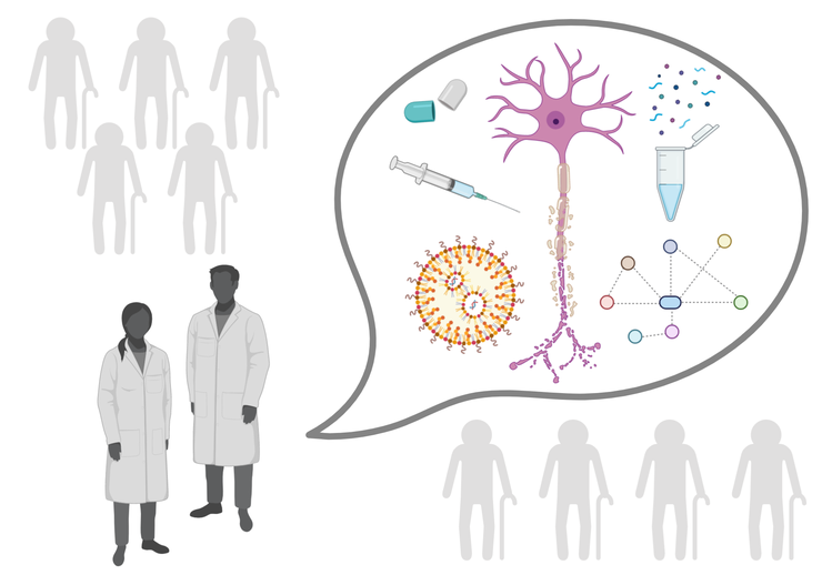 Biorender. Генная терапия рассеянного склероза. Молекулярные проявления нейродегенерации. Нейротоксичность картинки. Наследственная патология иконки.