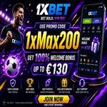 1xBet Promo Code: 1XWAP200 – 100% Bonus Up to €130
