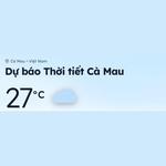 Thời Tiết Cà Mau