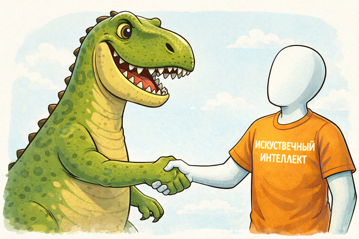 Тираннозавр рекс против ИИ:  как современные технологии помогают изучать динозавров и других вымерших животных