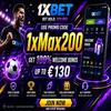 1xBet Promo Code: 1XWAP200 – 100% Bonus Up to €130