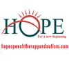 Hope Speech Therapy and Autism