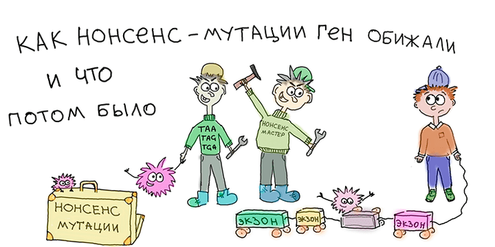 Как нонсенс-мутации ген обижали, и что потом было