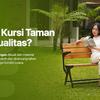 Kursi Taman Kayu Jati Furnitur Outdoor yang Kokoh