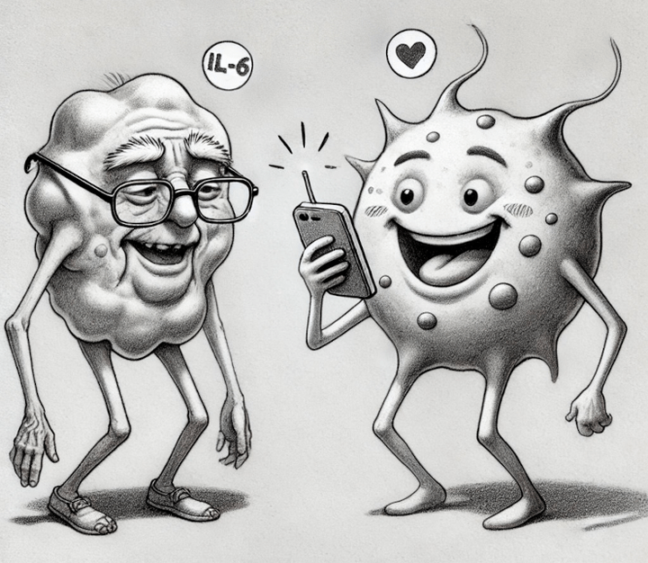 Клеточный SASPенс: как стареющие клетки общаются через SMS с молодыми и к чему это может привести?