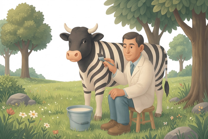 Как математика рисует пятна и полосы на животных