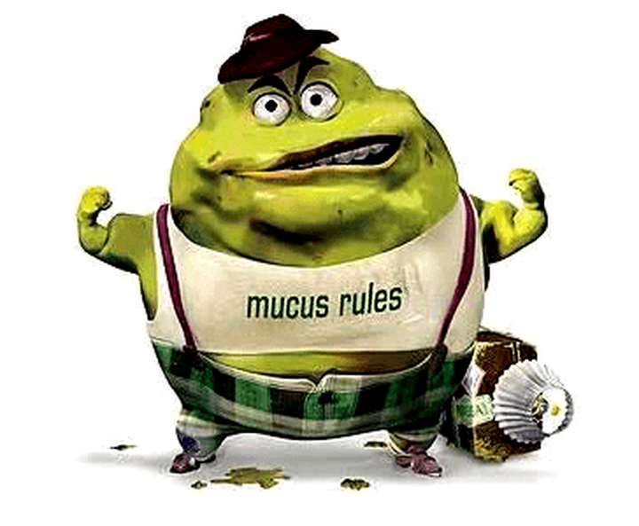 Слизистый след раковых заболеваний