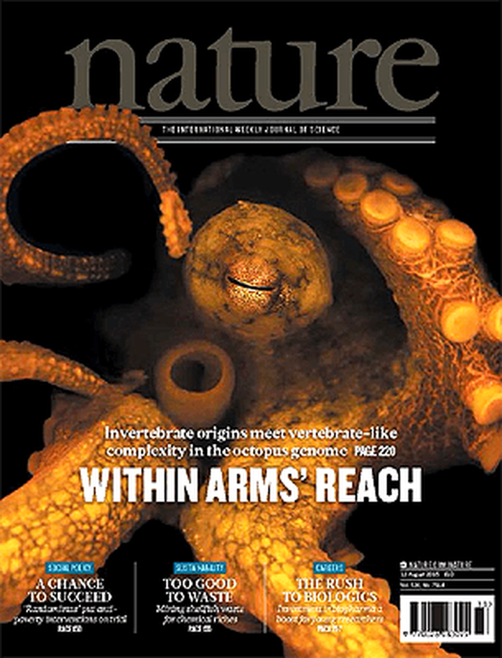 SciNat за август 2015 #3: геном осьминога, детский лепет обезьян и синтез опиатов в дрожжах