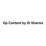 Gp Content by Jit Sharma